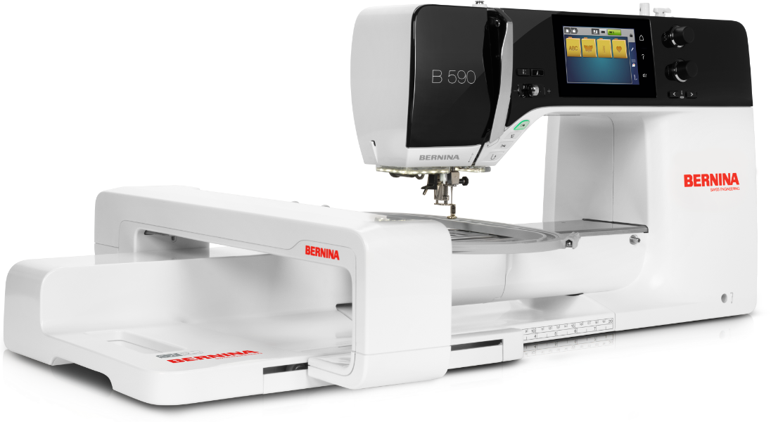 Sewing, Quilting, Embroidery so easy with the B 590! BERNINA